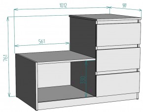 Комод Мальта K207 в Магнитогорске - magnitogorsk.ok-mebel.com | фото 2