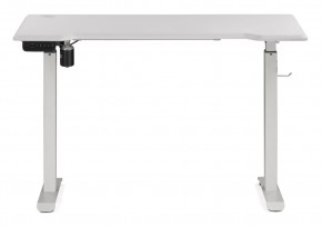 Компьютерный стол Маркос с механизмом подъема 120х75х75 белый / шагрень белая в Магнитогорске - magnitogorsk.ok-mebel.com | фото 2