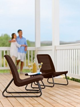 Комплект мебель Рио Патио (Rio Patio set) виски-коричневый в Магнитогорске - magnitogorsk.ok-mebel.com | фото 3