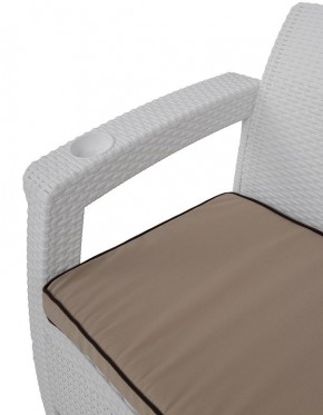 Комплект уличной мебели Yalta Premium Terrace Set (Ялта) белый (+подушки под спину) в Магнитогорске - magnitogorsk.ok-mebel.com | фото 5