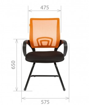 Кресло для оператора CHAIRMAN 696 V (ткань TW-11/сетка TW-01) в Магнитогорске - magnitogorsk.ok-mebel.com | фото 5