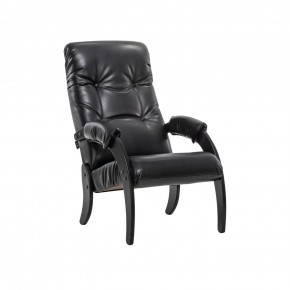 Кресло для отдыха Модель 61 Венге, к/з Vegas Lite Black в Магнитогорске - magnitogorsk.ok-mebel.com | фото 4