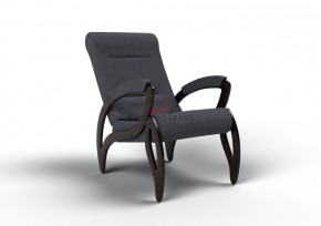 Кресло для отдыха Зельден 20-Т-ГР (ткань/венге) ГРАФИТ в Магнитогорске - magnitogorsk.ok-mebel.com | фото 1