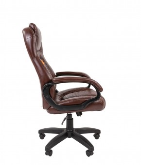 Кресло для руководителя  CHAIRMAN 432 (Экокожа коричневая) в Магнитогорске - magnitogorsk.ok-mebel.com | фото 3