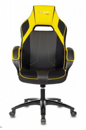 Кресло игровое Бюрократ VIKING 2 AERO YELLOW черный/желтый в Магнитогорске - magnitogorsk.ok-mebel.com | фото 2