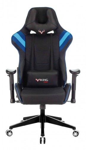 Кресло игровое Бюрократ VIKING 4 AERO BLUE черный/синий в Магнитогорске - magnitogorsk.ok-mebel.com | фото 3