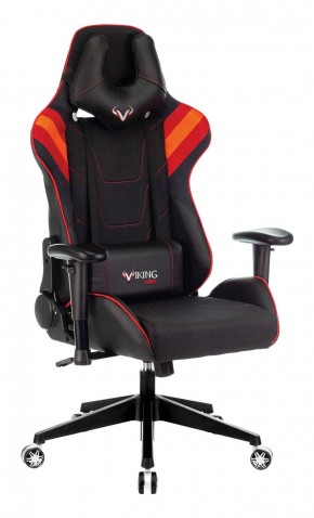 Кресло игровое Бюрократ VIKING 4 AERO RED черный/красный в Магнитогорске - magnitogorsk.ok-mebel.com | фото