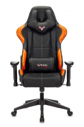 Кресло игровое Бюрократ VIKING 5 AERO ORANGE черный/оранжевый в Магнитогорске - magnitogorsk.ok-mebel.com | фото 3