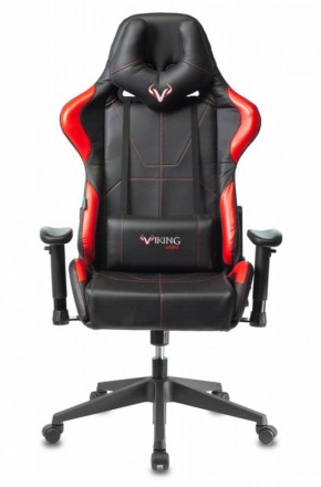 Кресло игровое Бюрократ VIKING 5 AERO RED черный/красный в Магнитогорске - magnitogorsk.ok-mebel.com | фото 3