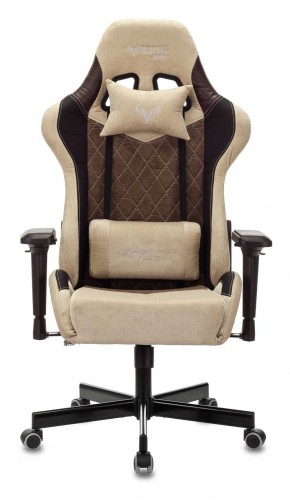 Кресло игровое Бюрократ VIKING 7 KNIGHT BR FABRIC коричневый/бежевый в Магнитогорске - magnitogorsk.ok-mebel.com | фото 3
