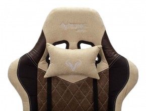 Кресло игровое Бюрократ VIKING 7 KNIGHT BR FABRIC коричневый/бежевый в Магнитогорске - magnitogorsk.ok-mebel.com | фото 6