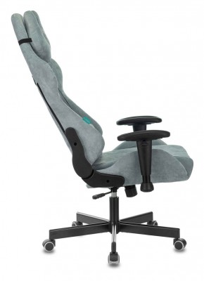 Кресло игровое Бюрократ VIKING KNIGHT LT28 FABRIC серо-голубой в Магнитогорске - magnitogorsk.ok-mebel.com | фото 2