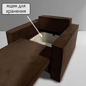 Кресло-кровать Принц КК1-ВК (велюр коричневый) в Магнитогорске - magnitogorsk.ok-mebel.com | фото 6