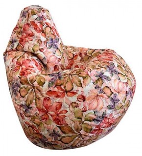 Кресло-мешок Цветы L в Магнитогорске - magnitogorsk.ok-mebel.com | фото 1