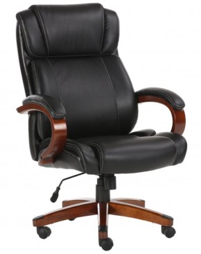 Кресло офисное BRABIX PREMIUM "Magnum EX-701" (дерево, рециклированная кожа, черное) 531827 в Магнитогорске - magnitogorsk.ok-mebel.com | фото 1