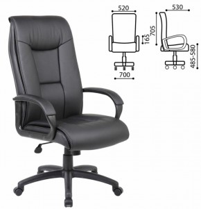 Кресло офисное BRABIX PREMIUM "Work EX-513" (экокожа, черное) 531943 в Магнитогорске - magnitogorsk.ok-mebel.com | фото 2