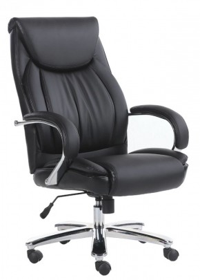 Кресло офисное BRABIX "Advance EX-575" (хром/экокожа/черное) 531825 в Магнитогорске - magnitogorsk.ok-mebel.com | фото 1