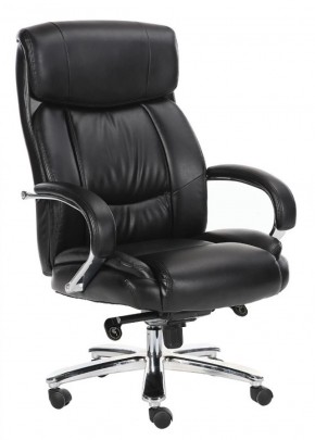 Кресло офисное BRABIX "Direct EX-580" (хром/рециклированная кожа/черное) 531824 в Магнитогорске - magnitogorsk.ok-mebel.com | фото 1