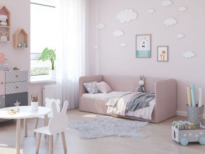 Кровать-диван Leonardo 160*70 (Розовый) + боковина в Магнитогорске - magnitogorsk.ok-mebel.com | фото 5