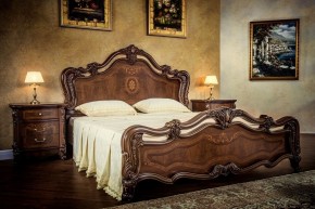 Кровать двуспальная Илона (1600) караваджо в Магнитогорске - magnitogorsk.ok-mebel.com | фото