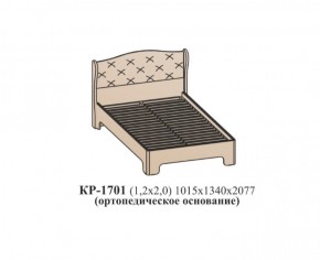 Кровать ЭЙМИ КР-1701 Рэд фокс (1200х2000) в Магнитогорске - magnitogorsk.ok-mebel.com | фото