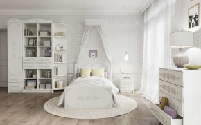 KI-KI КРД900.1 Кровать 900 (белый/белое дерево) в Магнитогорске - magnitogorsk.ok-mebel.com | фото 3