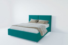 Кровать Корсика с ПМ 1600 (велюр бирюзовый) в Магнитогорске - magnitogorsk.ok-mebel.com | фото 2