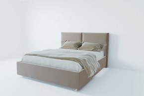 Кровать Корсика с ПМ 1600 (велюр светло-серый) в Магнитогорске - magnitogorsk.ok-mebel.com | фото 2