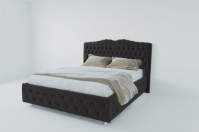 Кровать Нягань с ПМ 1200 (экокожа кольт ч) в Магнитогорске - magnitogorsk.ok-mebel.com | фото 2