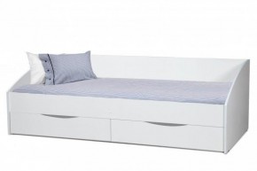 Кровать одинарная "Фея - 3" симметричная New (2000Х900) белая в Магнитогорске - magnitogorsk.ok-mebel.com | фото