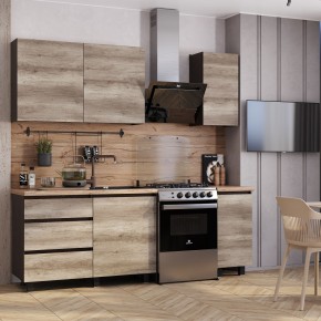 Кухня Энигма 1.6 м (венге/дуб каньон) в Магнитогорске - magnitogorsk.ok-mebel.com | фото