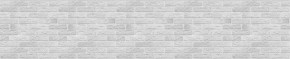 Кухонный фартук 610х3000х1,5 (композит) КМ Кирпич серый в Магнитогорске - magnitogorsk.ok-mebel.com | фото