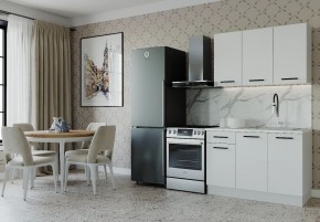 Кухонный гарнитур Белый Глянец 1200 (Стол. 38мм) в Магнитогорске - magnitogorsk.ok-mebel.com | фото