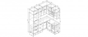 Кухонный гарнитур Демо 2200*1700 (Стол. 38мм) в Магнитогорске - magnitogorsk.ok-mebel.com | фото 2