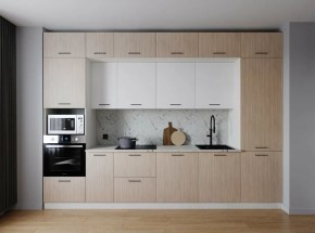 Кухонный гарнитур Демо 3400 (Стол. 38мм) в Магнитогорске - magnitogorsk.ok-mebel.com | фото