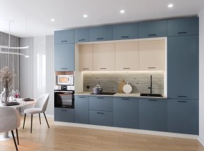Кухонный гарнитур Фьюжн 3400 (Стол. 38мм) в Магнитогорске - magnitogorsk.ok-mebel.com | фото