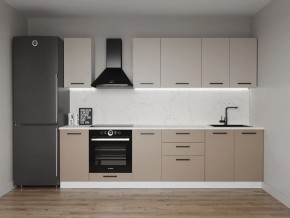 Кухонный гарнитур Каппучино 2800 (Стол. 38мм) в Магнитогорске - magnitogorsk.ok-mebel.com | фото