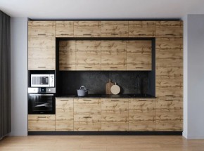 Кухонный гарнитур Крафт 3400 (Стол. 38мм) в Магнитогорске - magnitogorsk.ok-mebel.com | фото