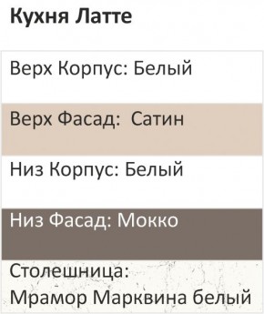 Кухонный гарнитур Латте 1000 (Стол. 38мм) в Магнитогорске - magnitogorsk.ok-mebel.com | фото 3