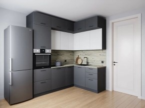 Кухонный гарнитур Меренга 2200*1700 (Стол. 26мм) в Магнитогорске - magnitogorsk.ok-mebel.com | фото