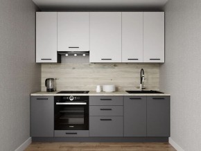 Кухонный гарнитур Меренга 2400 h950 (Стол. 26мм) в Магнитогорске - magnitogorsk.ok-mebel.com | фото