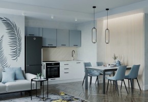 Кухонный гарнитур Ниагара 2550 (Стол. 38мм) в Магнитогорске - magnitogorsk.ok-mebel.com | фото