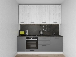 Кухонный гарнитур Санторини 2200 h 950 (Стол. 38мм) в Магнитогорске - magnitogorsk.ok-mebel.com | фото