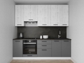 Кухонный гарнитур Санторини 2400 h950 (Стол. 38мм) в Магнитогорске - magnitogorsk.ok-mebel.com | фото