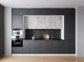 Кухонный гарнитур Санторини 3400 (Стол. 26мм) в Магнитогорске - magnitogorsk.ok-mebel.com | фото