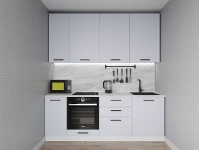 Кухонный гарнитур Смоки 2200 h950 (Стол. 38 мм) в Магнитогорске - magnitogorsk.ok-mebel.com | фото