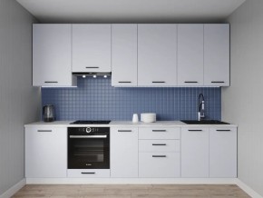 Кухонный гарнитур Смоки 2400 h950 (Стол. 38 мм) в Магнитогорске - magnitogorsk.ok-mebel.com | фото