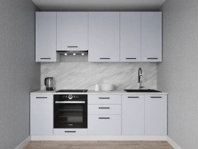 Кухонный гарнитур Смоки 3000 h950 (Стол. 26мм) в Магнитогорске - magnitogorsk.ok-mebel.com | фото