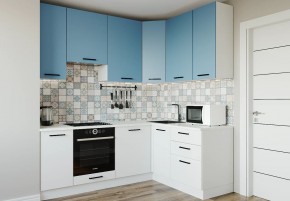 Кухонный гарнитур угловой Капри 2200х1600 h950 (Стол. 38мм) в Магнитогорске - magnitogorsk.ok-mebel.com | фото