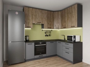 Кухонный гарнитур Умбра 2200*1600 h950 (Стол. 26мм) в Магнитогорске - magnitogorsk.ok-mebel.com | фото